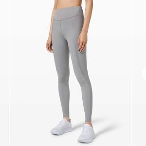 Lululemon Gloss Trim Run Super High-Rise Tight 28"
Rhino Grey